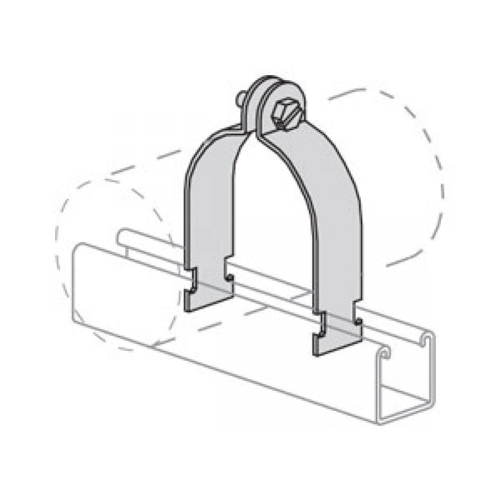 CLAMP PIPE 800LB 2IN SST 0.105IN PS1100