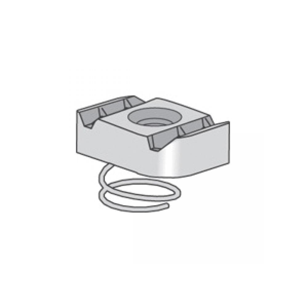 NUT CLAMPING 3/8IN STL GALV