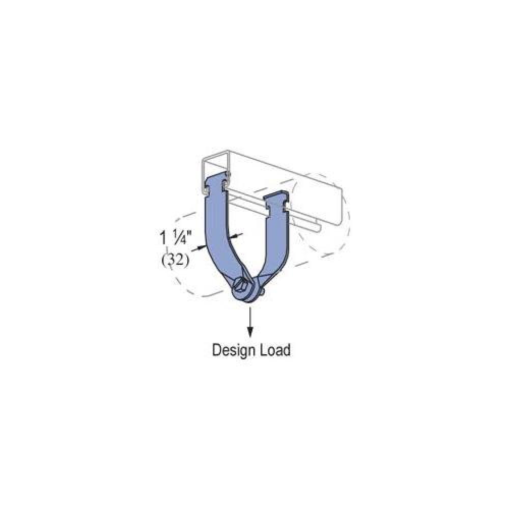 CLAMP PIPE 3/4IN 400LB 0.922 TO 1.05IN