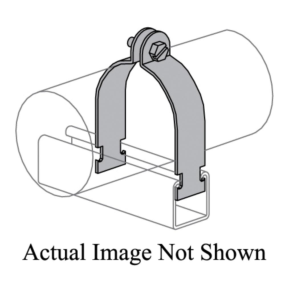 CLAMP TBG 1/4IN TUBE 400LB STL 0.06IN