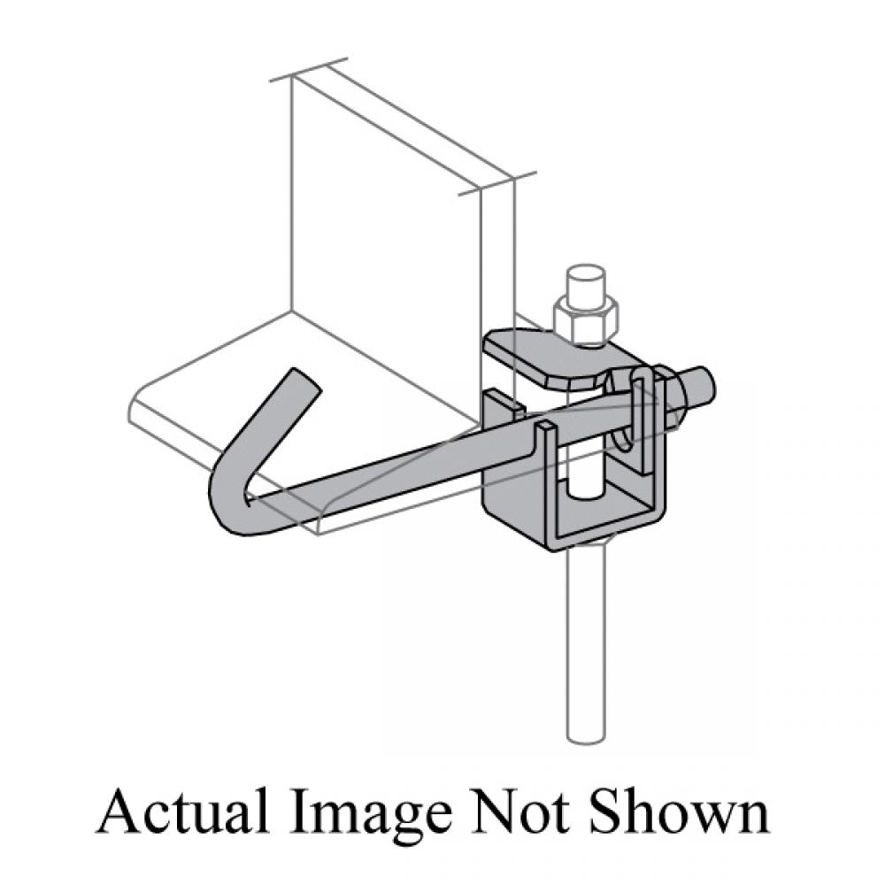 CLAMP BEAM 1/2IN 500LB STL ELECTRO-GALV