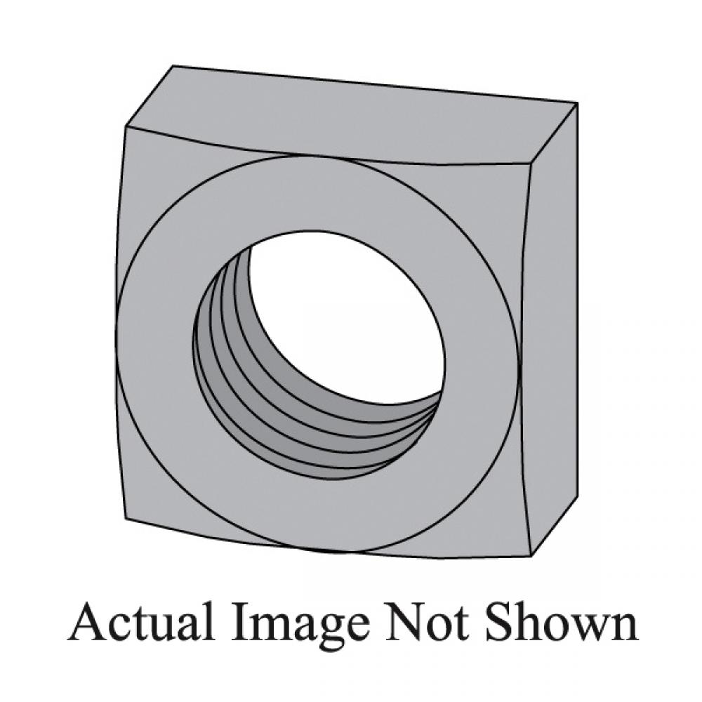 NUT SQ 1/4IN UNC-2B CHANNEL 316 SST