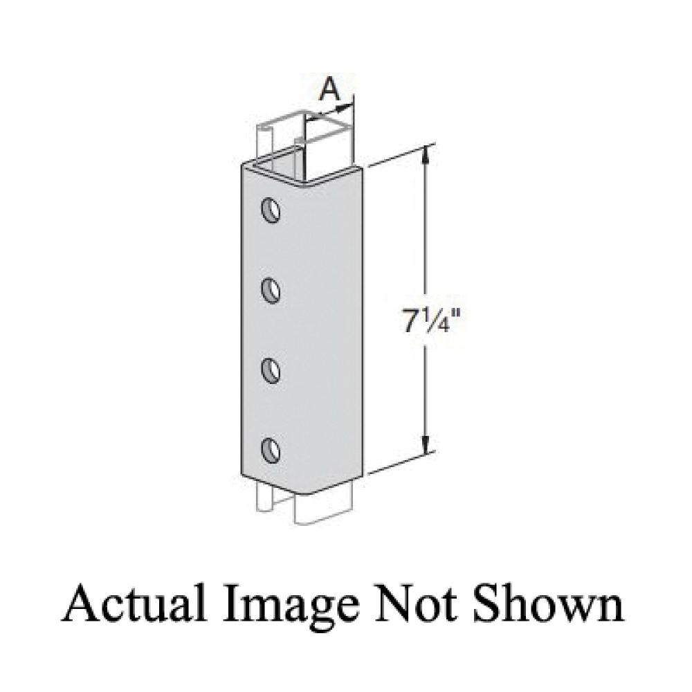 CLEVIS SPLC 4 7-1/4IN 1-3/16IN STL 1/4IN