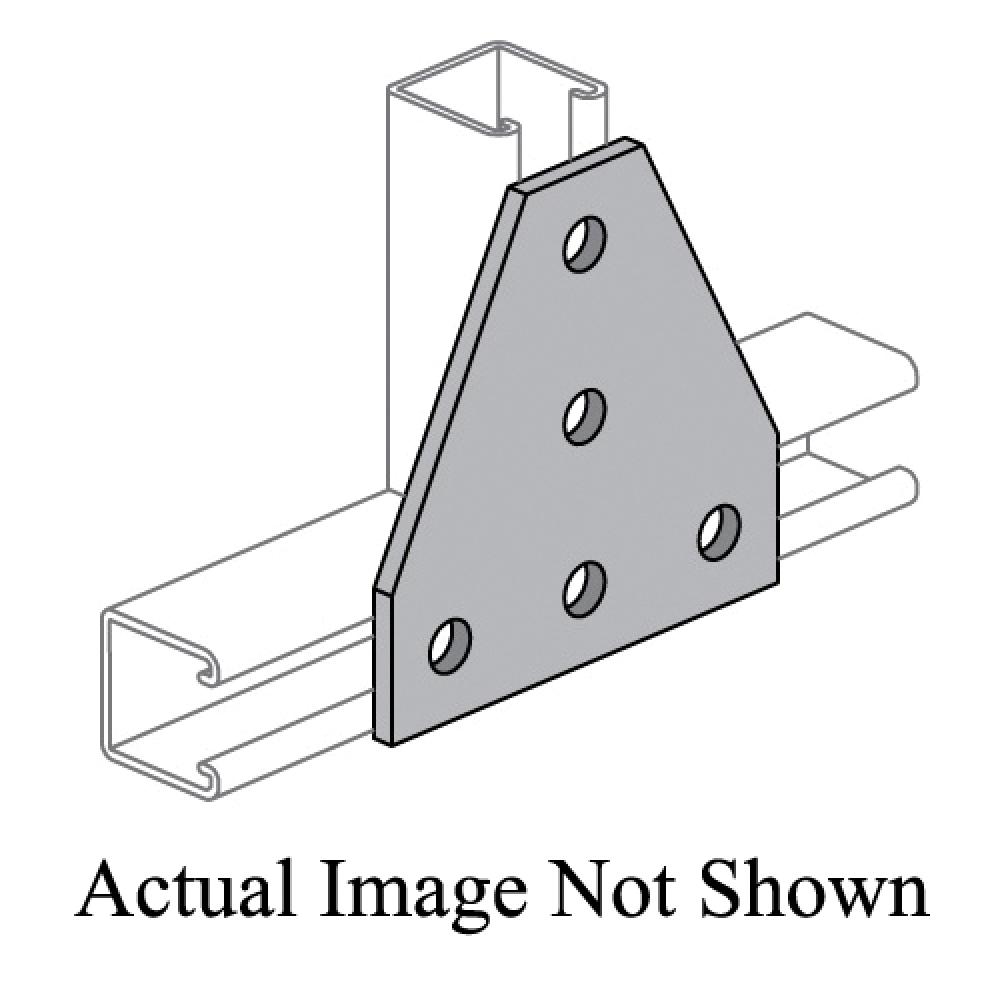 CONNECTOR FLAT 5 5-3/8IN 5-3/8IN 1/4IN