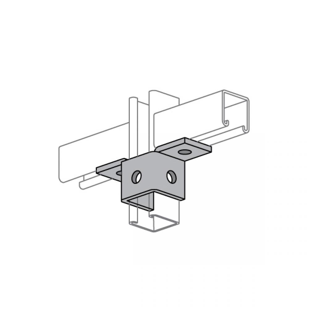 CONNECTOR WING DBL 5 5-13/32IN 1-5/8IN