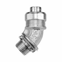 AMERICAN FITTINGS STR10045 - CONNECTOR ANGLE LIQUIDTIGHT 1IN STL