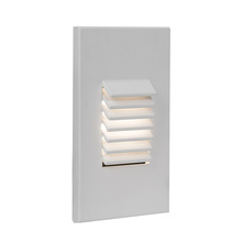 WAC US 4061-AMWT - LED Low Voltage Vertical Louvered Step and Wall Light