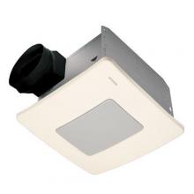  QTXE110FLT - Ultra Silent Bath Fan, Fan/Light, 42W Fluoresent Light, 4W Nightlight, 110 CFM. Title 24 Compliant, 