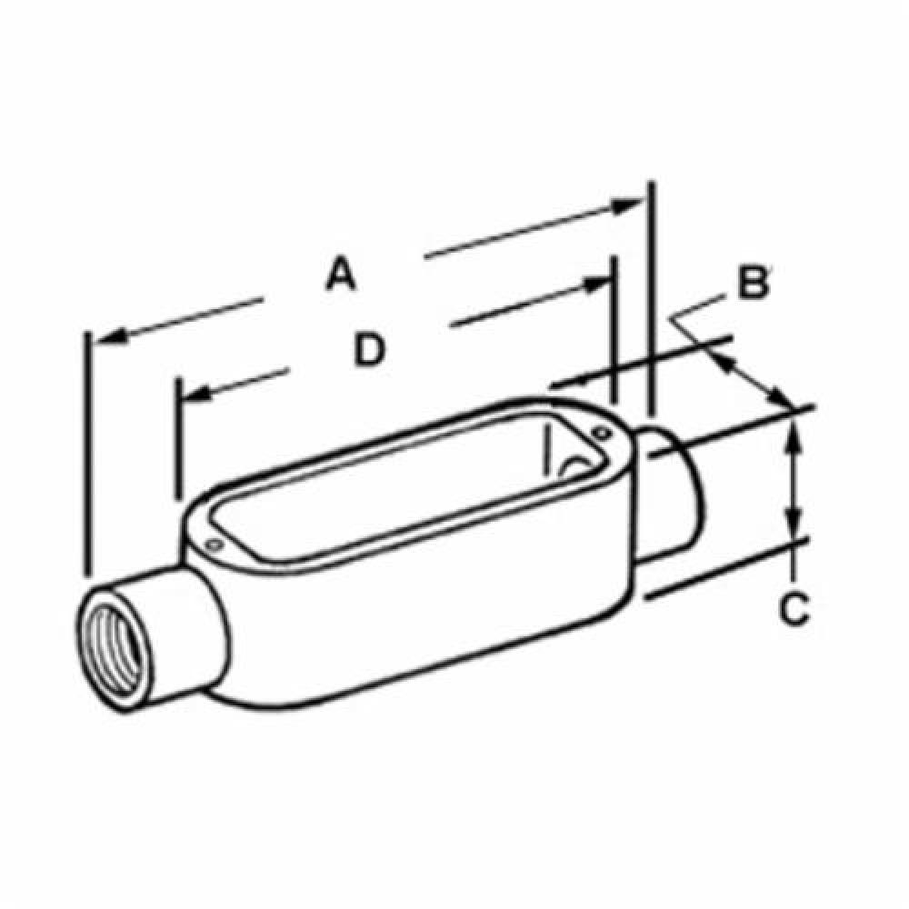 Bridgeport Fittings C44