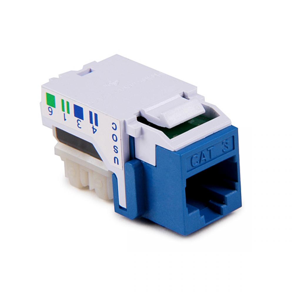 HellermannTyton RJ45FC3BLU