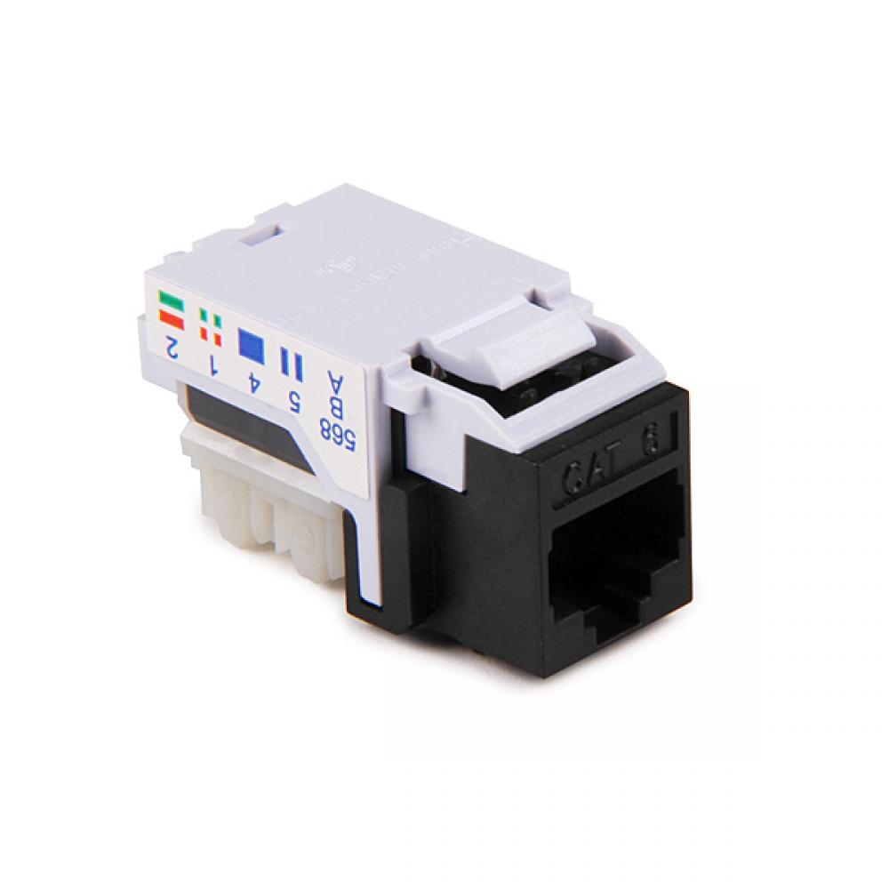 HellermannTyton RJ45FC6BLK