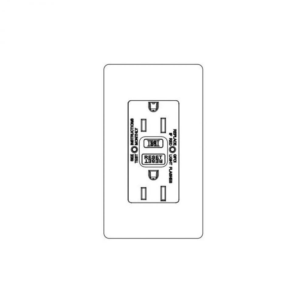 Lutron CAR15GFSTWH