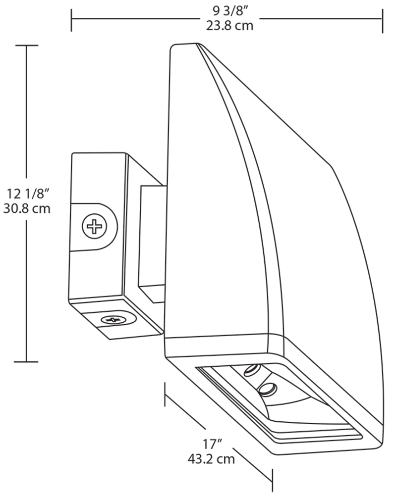 RAB Lighting RTLED2X4-39NW/HC/D10/MVS