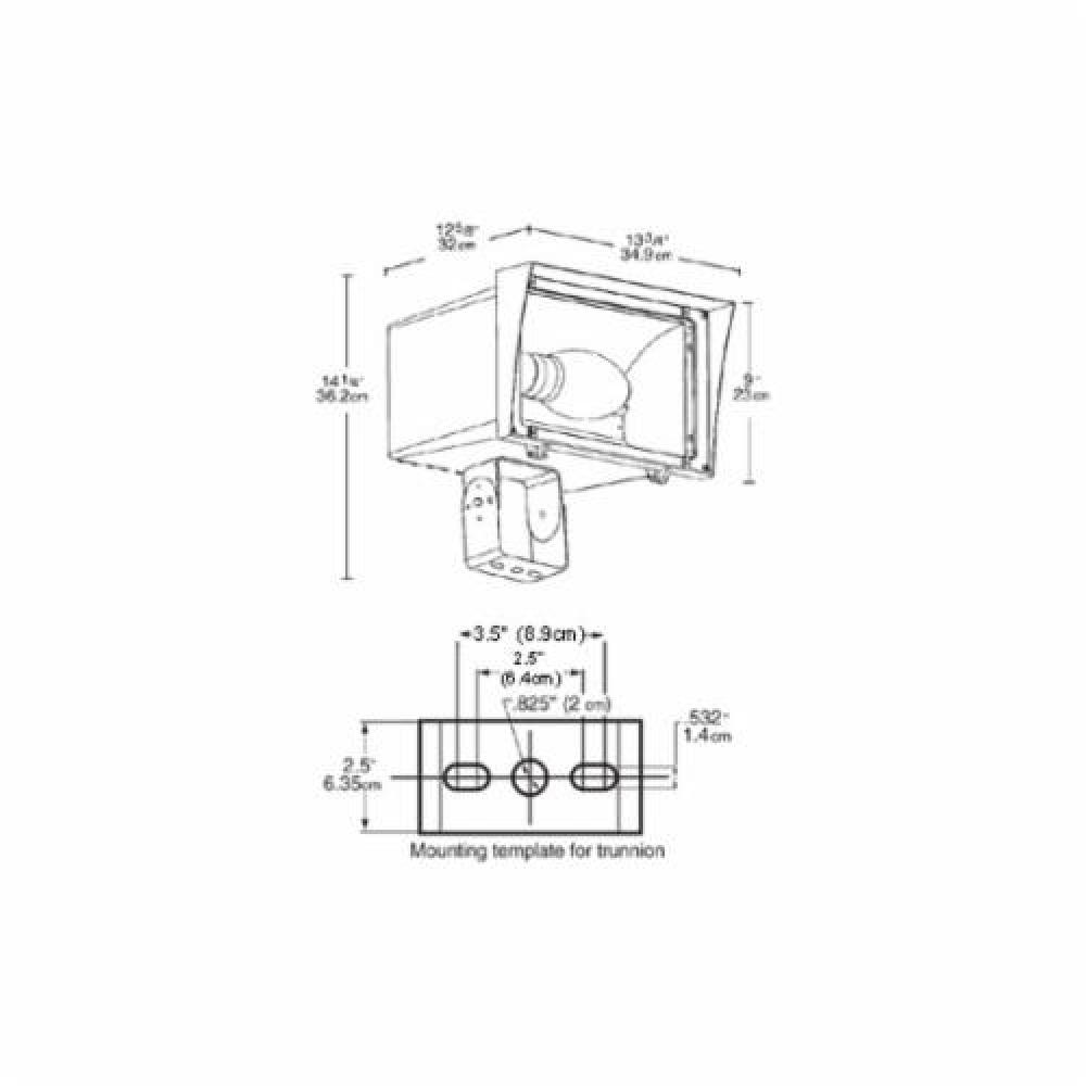 RAB Lighting FZH400PSQ