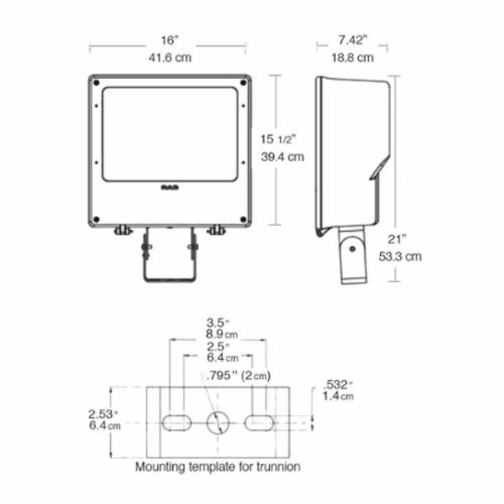 RAB Lighting MEGS400QT