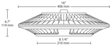 RAB Lighting FSLEDV3YB/277/TL - RAB Lighting FSLEDV3YB/277/TL