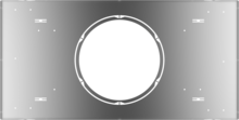 RAB Lighting DLPLATE/T - RAB Lighting DLPLATE/T