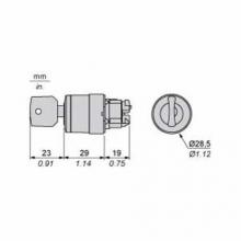 Square D by Schneider Electric ZB4BG7 - Schneider Electric ZB4BG7