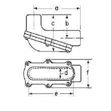 Thomas & Betts LBH100-G - Thomas  Betts LBH100G